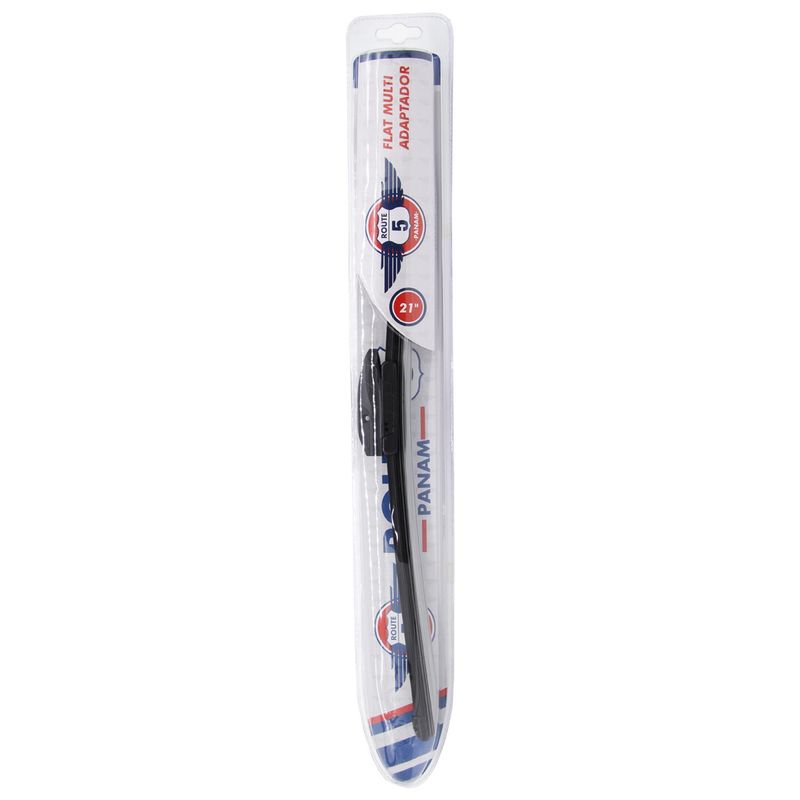 GENERICO - Plumilla Delantera 21 Pulgadas 52,5 Cm Multi Adaptadores 