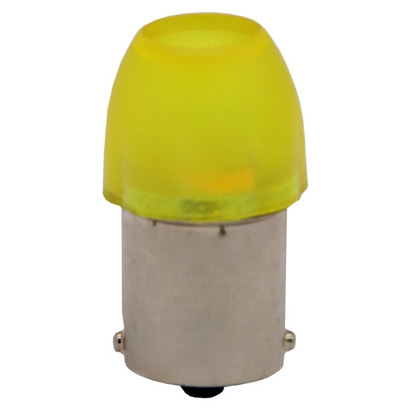 GENERICO - Ampolleta Led 1156 12V Color Ambar Fija Ba15S