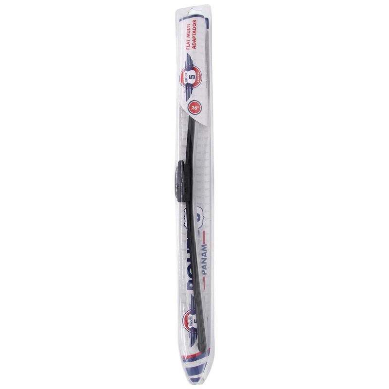 GENERICO - Plumilla Delantera 26 Pulgadas 65 Cm Multi Adaptadores 