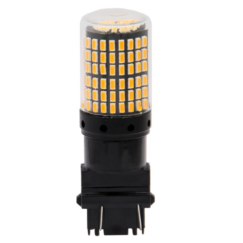 GENERICO - Ampolleta Led 3157 12V24V Canbus Ambar Fija