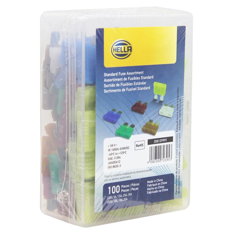 HELLA - Surtido Fusibles Ato 100 Unidades
