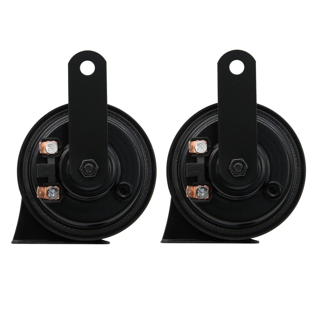 HELLA - Bocina Caracol Hella 12V 72W 500Hz 113Db (Par) Autos y Motos