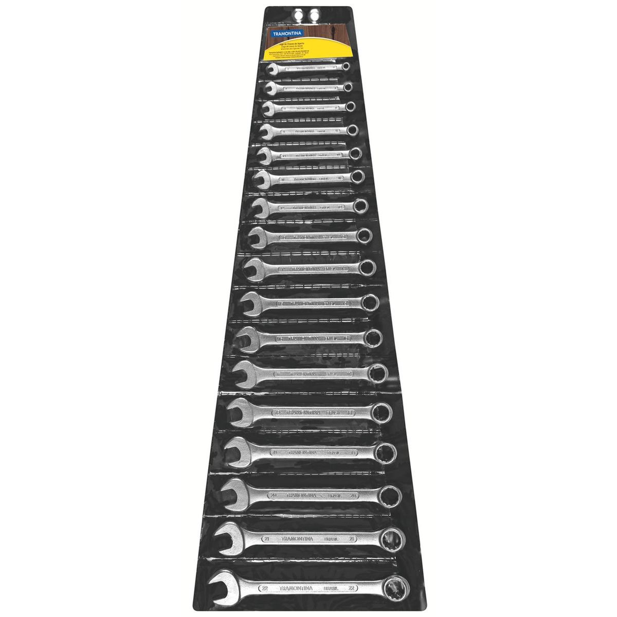 TRAMONTINA - Juego De Llaves Combinadas 17 Piezas Tramontina Master