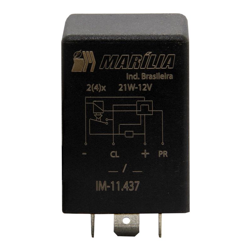 GENERICO - Relay Intermitente 12V 21W 4P Fiat Uno