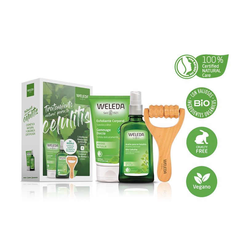 WELEDA - Pack Corporal de Abedul para la Celulitis