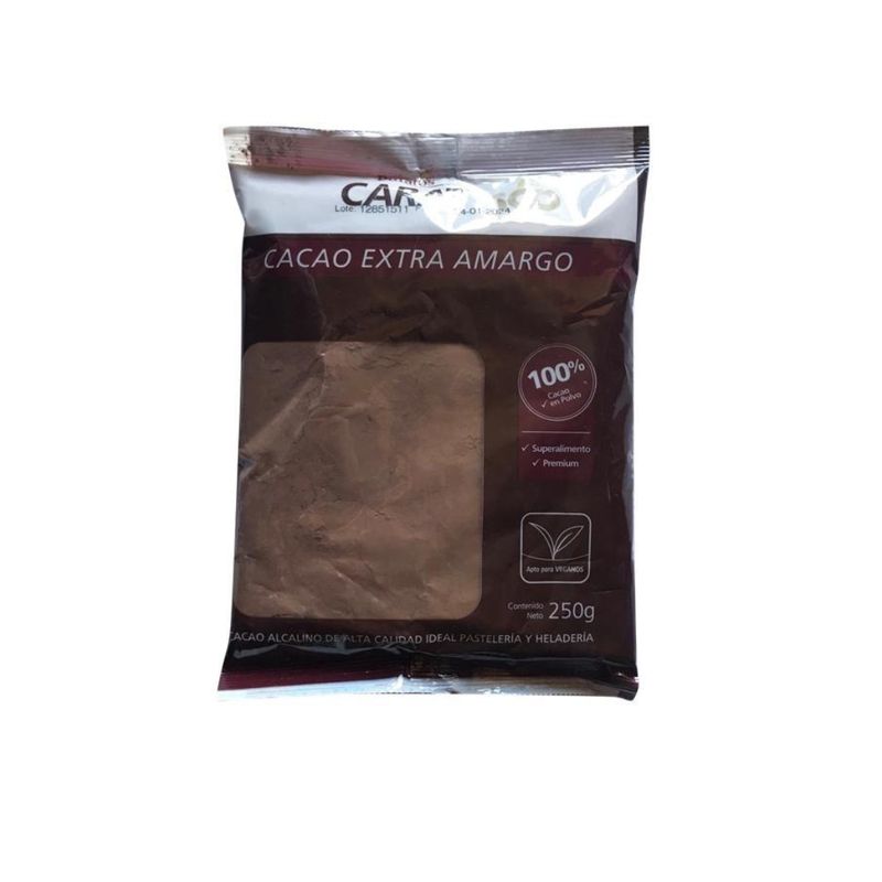 PURATOS - Cacao En Polvo Extra Amargo Puratos 250 Grs