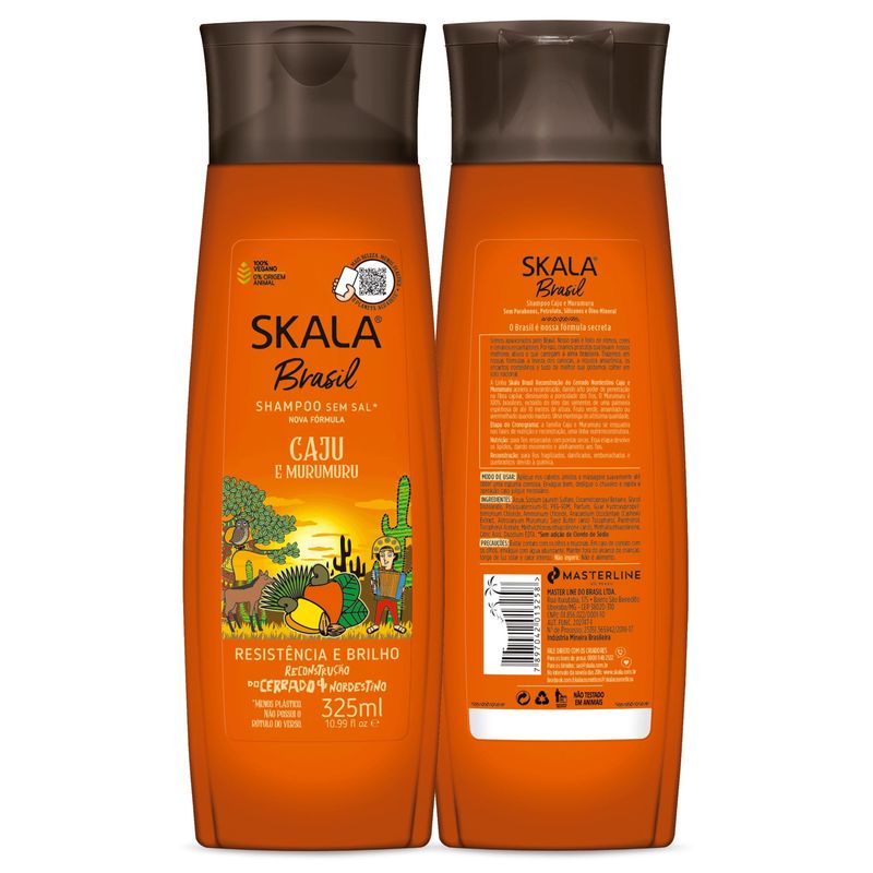 SKALA - Shampoo Caju Y Murumuru Skala Brasil 325 ml