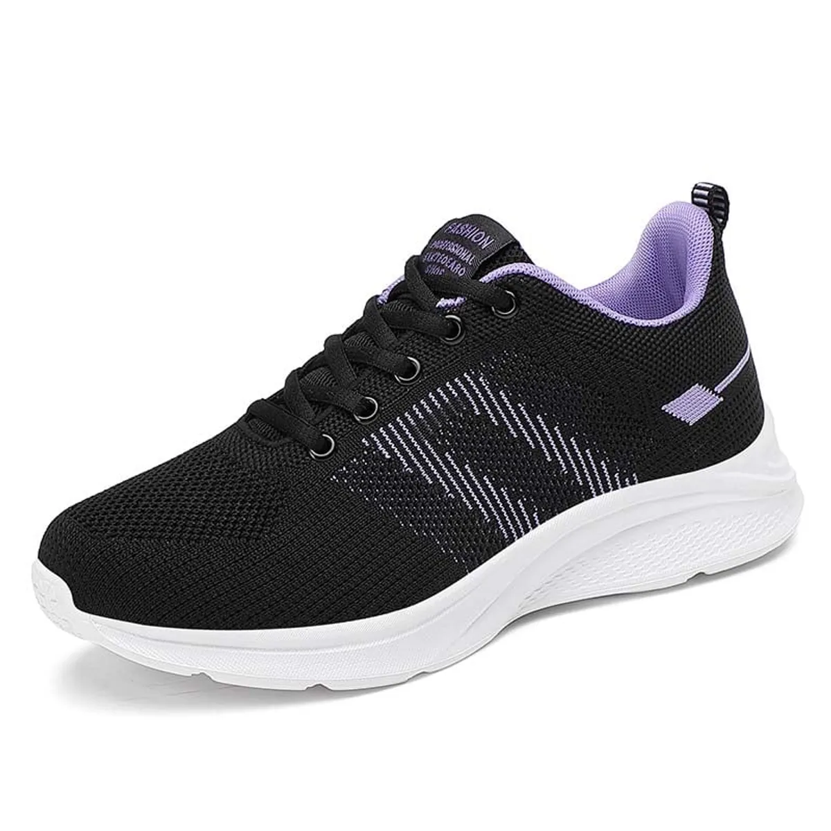 SHANDIAN - Zapatillas Running Mujer Negro