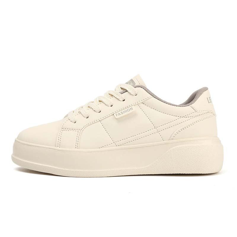 SHANDIAN - Zapatillas Running Mujer Beige