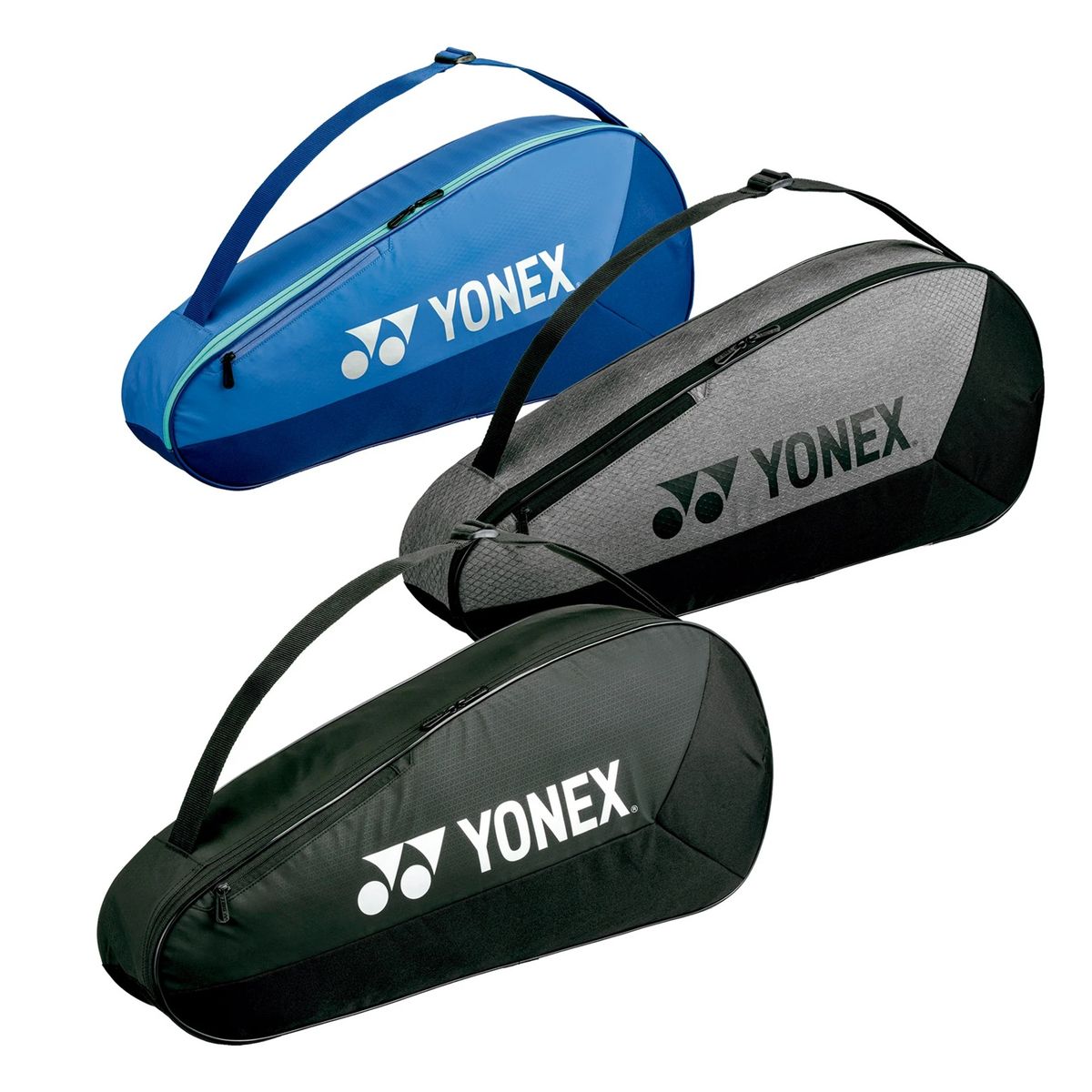 YONEX - BOLSO YONEX TEAM 42523 AZUL-BLANCO 3 RAQUETAS