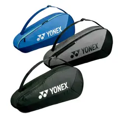 YONEX - BOLSO TEAM 42523 AZUL-BLANCO 3 RAQUETAS