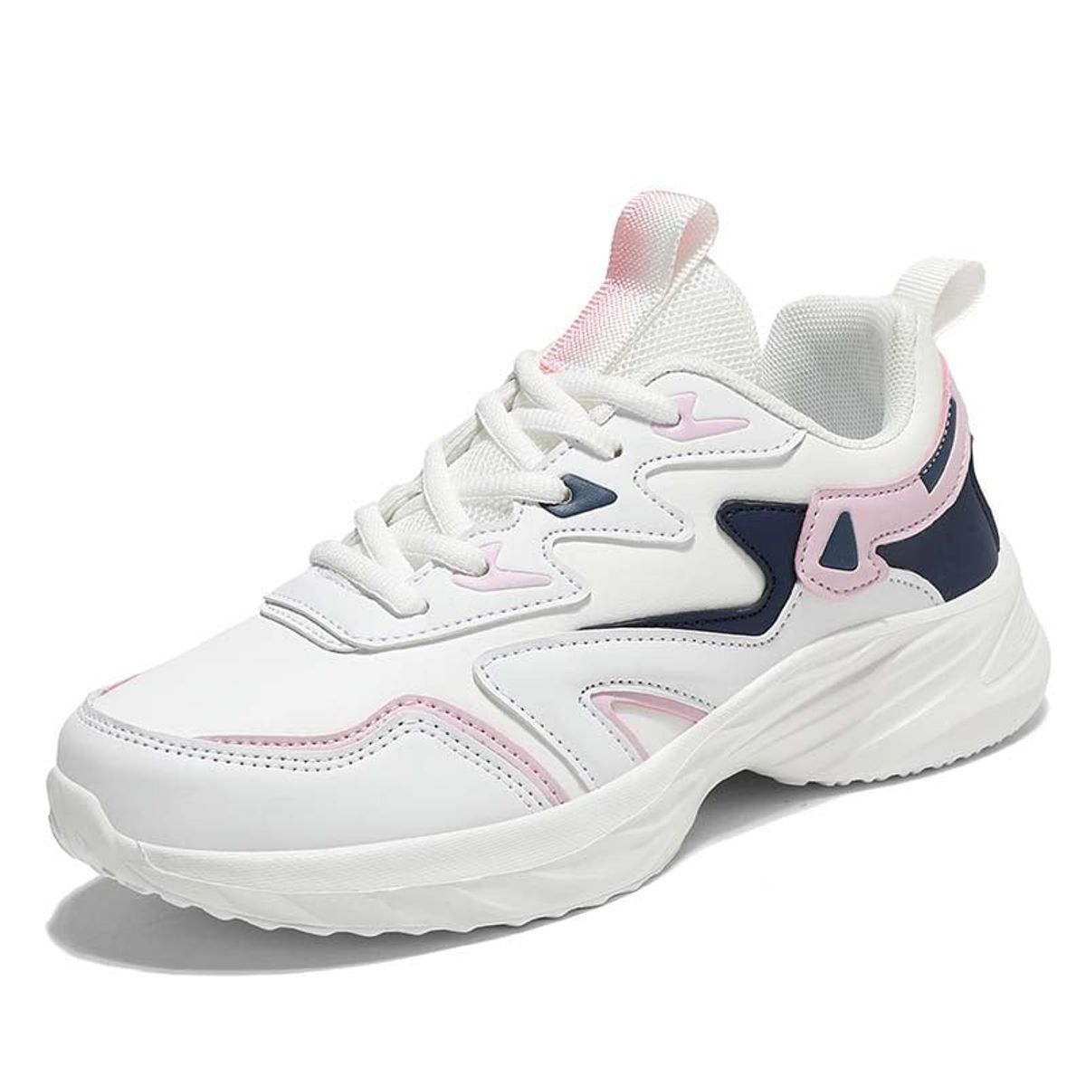 SHANDIAN - Zapatillas Plataforma Mujer Negro