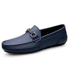 SHANDIAN - Zapato Formal Hombre Cuero Negro