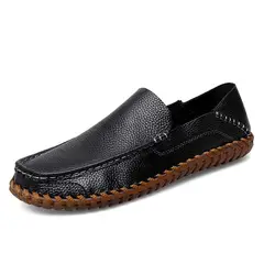 SHANDIAN - Zapato Formal Hombre Cuero Negro