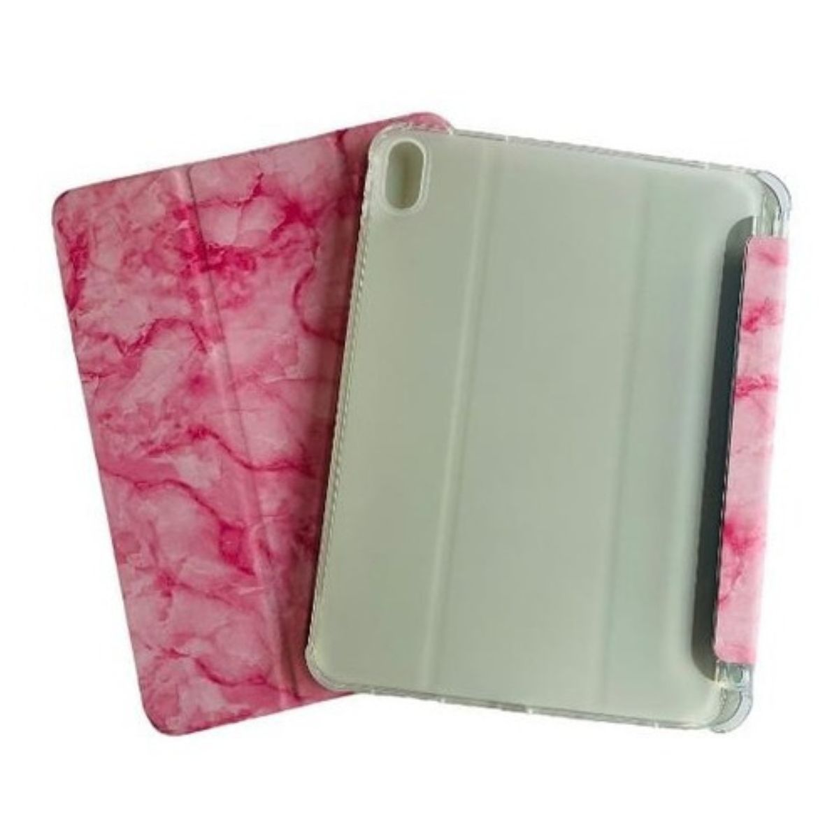 GENERICO - Funda Smart Cover Mármol Para iPad Air 11 M3 2025 Rosado