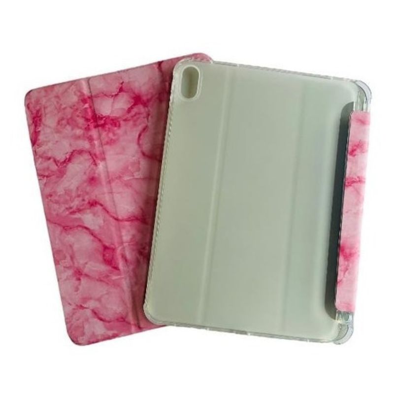 GENERICO - Funda Smart Cover Mármol Para iPad Air 11 M3 2025 Rosado