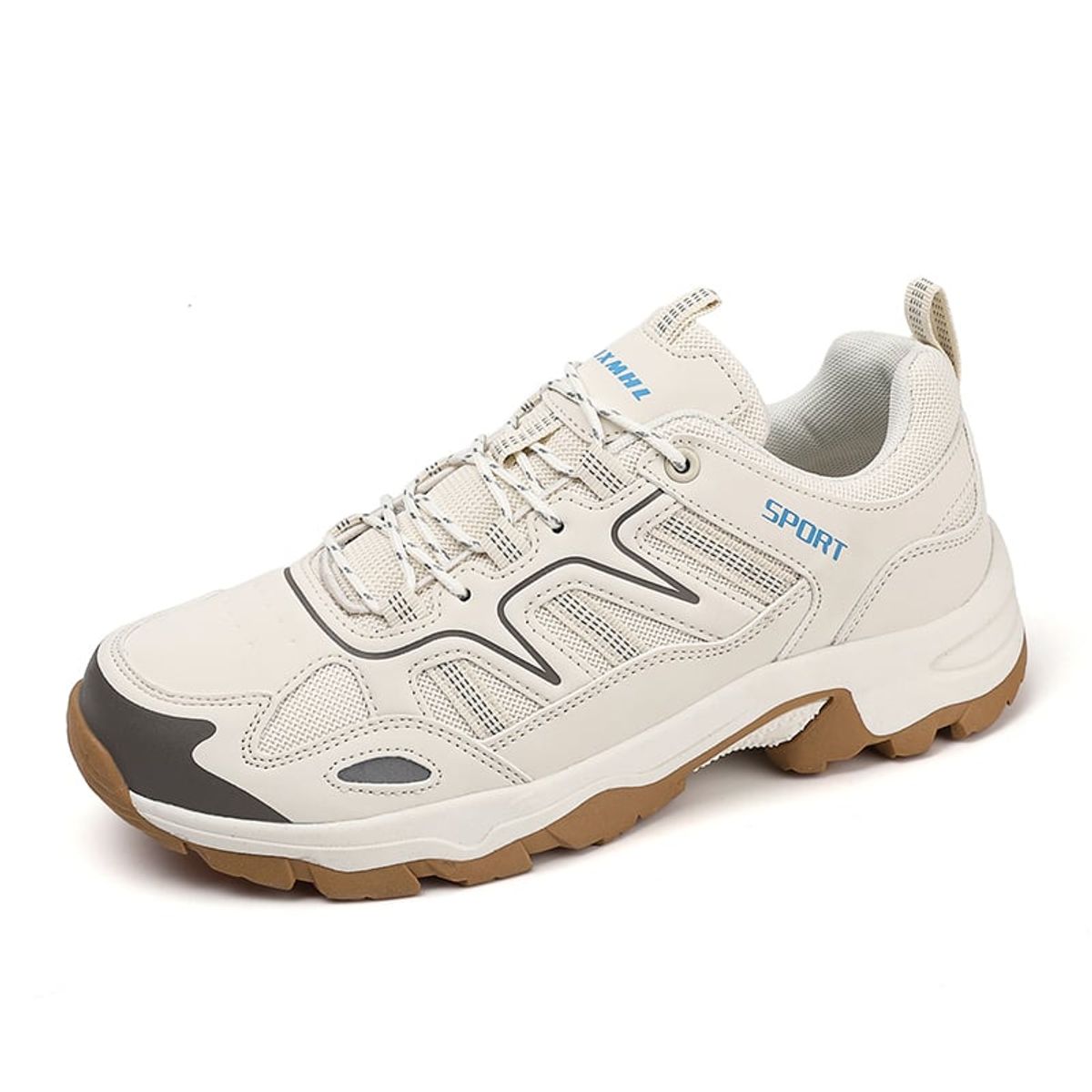 SHANDIAN - Zapatillas Outdoor Deportivos Mujer Gris