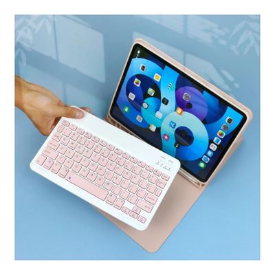 Imagen 2 del producto Funda Con Teclado Rosado Para iPad Air 11 M3 2025 Español