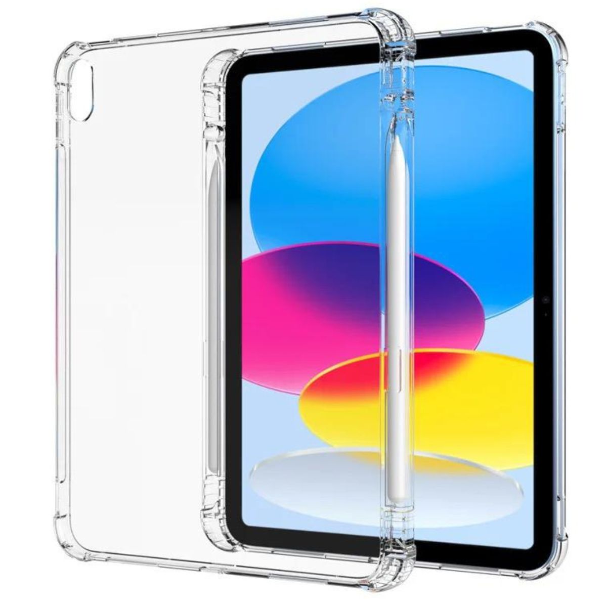 GENERICO - Carcasa Transparente Con Ranura Para iPad Air 11 M3 2025