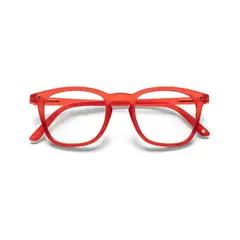 B+D - Lentes Graduados Presbicia Filtro Azul B + D Cube Matt Red Dioptría 1.50