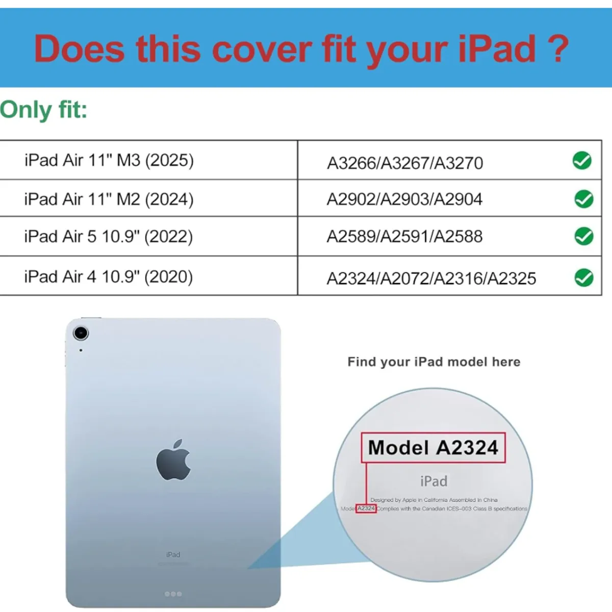 GENERICO - Carcasa Para iPad Air 11 M3 2025 Transparente Reforzada