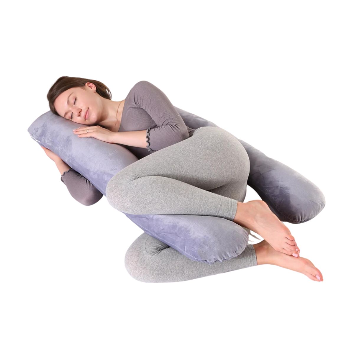 GENERICO - Cojin Almohada Para Embarazadas Maternal con Forma U