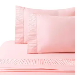 CASATUA - Sabanas Hotel Ultra Suave - Rosa - King