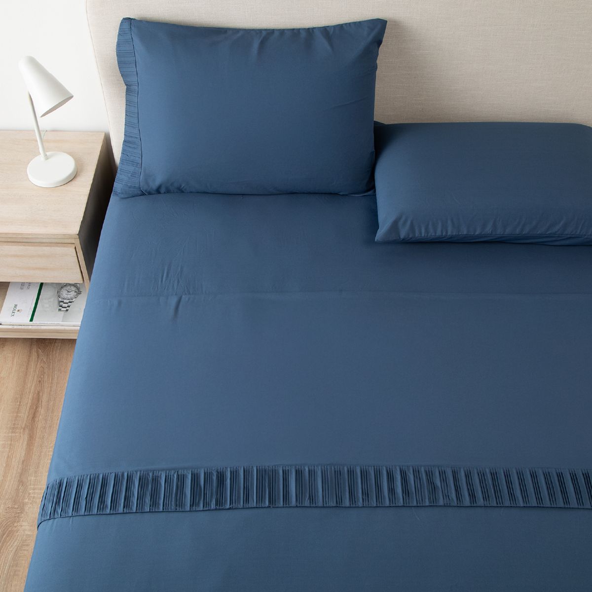 CASATUA - Sabanas Hotel Casatua Ultra Suave - Azul marino - King