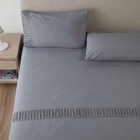 Sabanas Hotel Ultra Suave - Gris - Super King