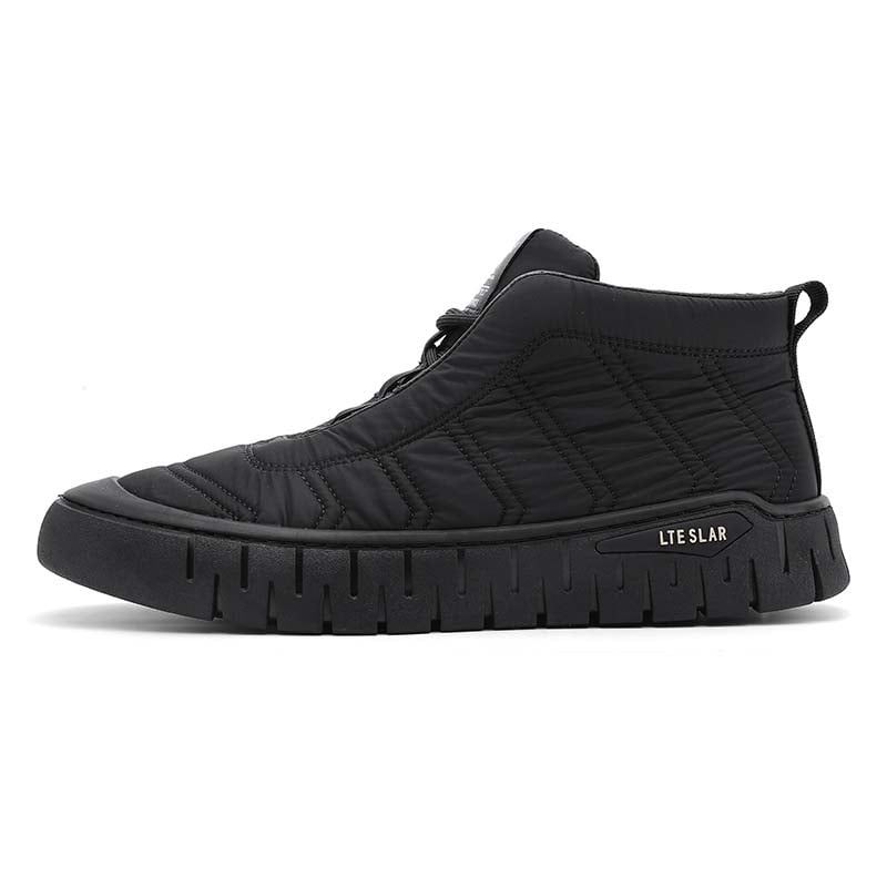 SHANDIAN - Bota termico hombre con chiporro Negro