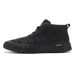 SHANDIAN - Bota termico hombre con chiporro Negro