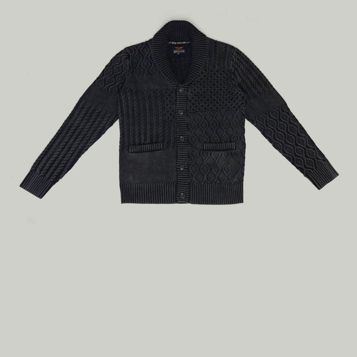 FEROUCH - Cardigan Norfolk Fj Fr Gris Ferouch