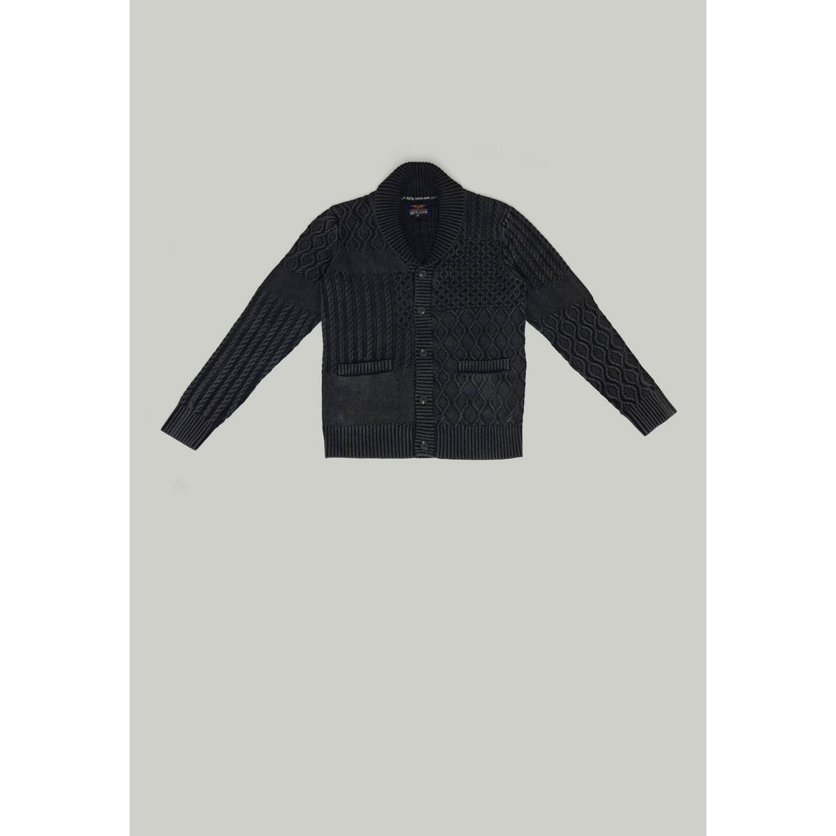 FEROUCH - Cardigan Norfolk Fj Fr Gris Ferouch