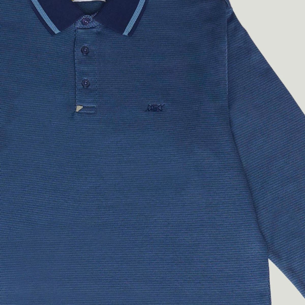 NEW MAN - Polera Polo Jerez Heritage Azul Newman