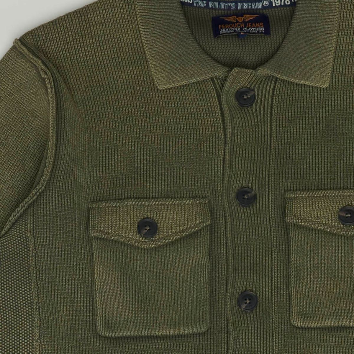 FEROUCH - Cardigan Wisconsin Fj Fjs Verde Ferouch