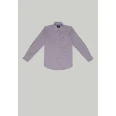 FEROUCH - Camisa Brooklyn Smart Casual Rojo