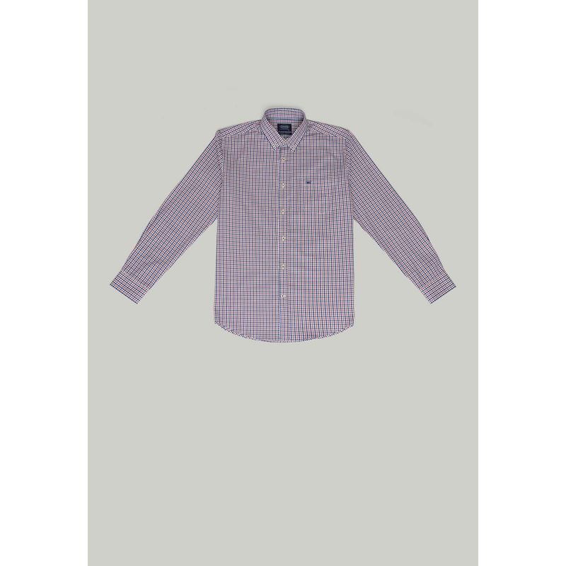 FEROUCH - Camisa Brooklyn Smart Casual Rojo Ferouch