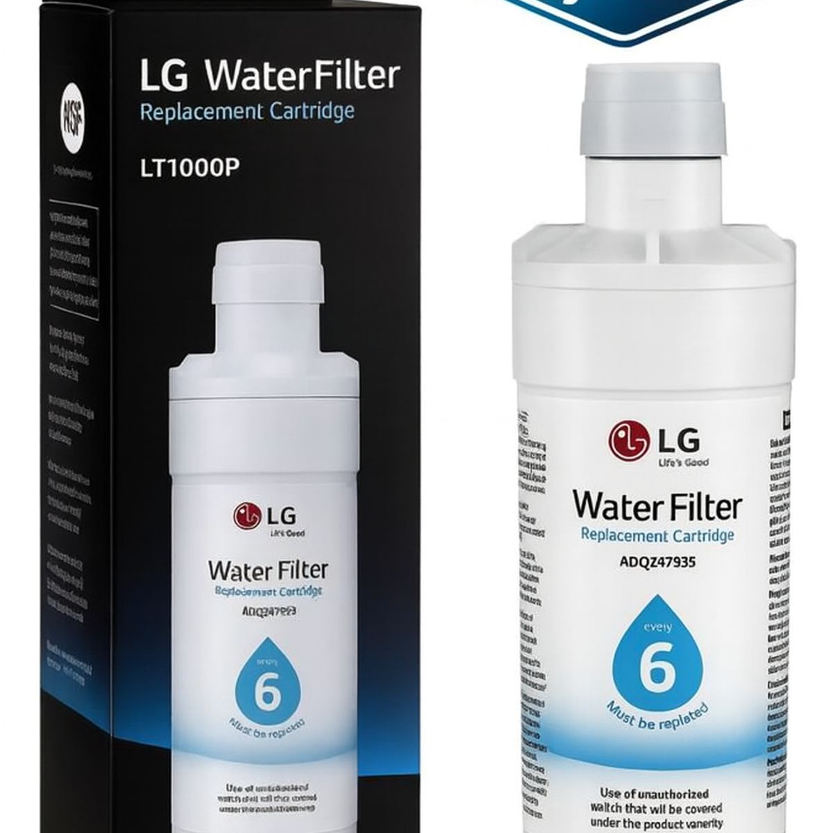 LG - Filtro LG Lt1000p Original Agua Refrigerador