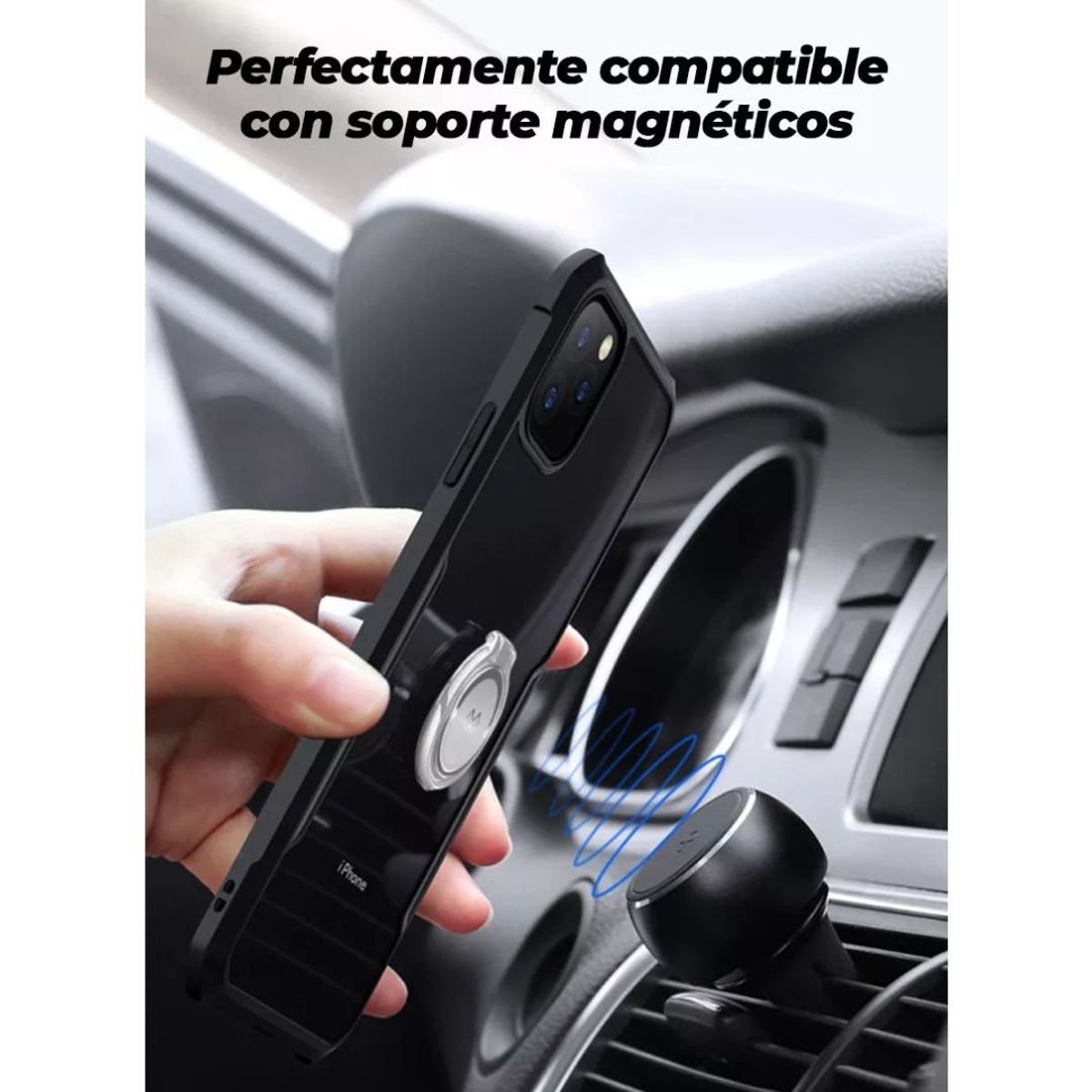 XUNDD - Carcasa Para iPhone 12 Pro Max Militar Grade Con Anillo