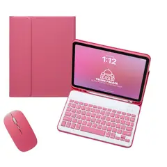 GENERICO - Fundas Con Teclado y Mouse Para iPad 10,9 (10 GEN) Incluye letra Ñ