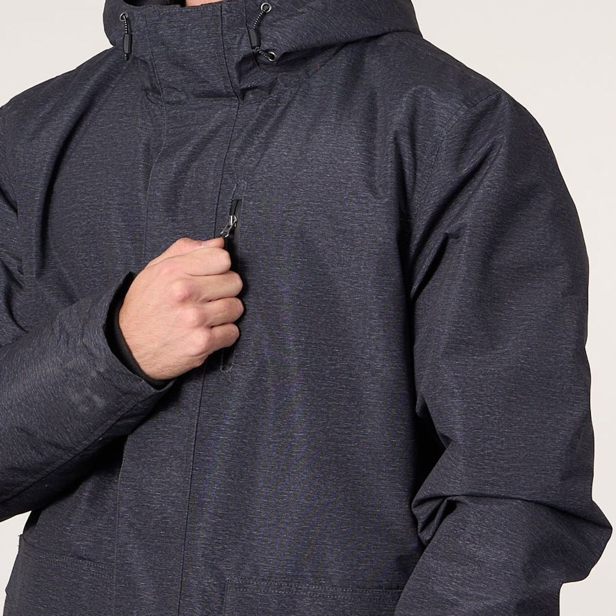 POLEMIC - Parka Waterproof Standar Fit Negro wi9701 Polemic