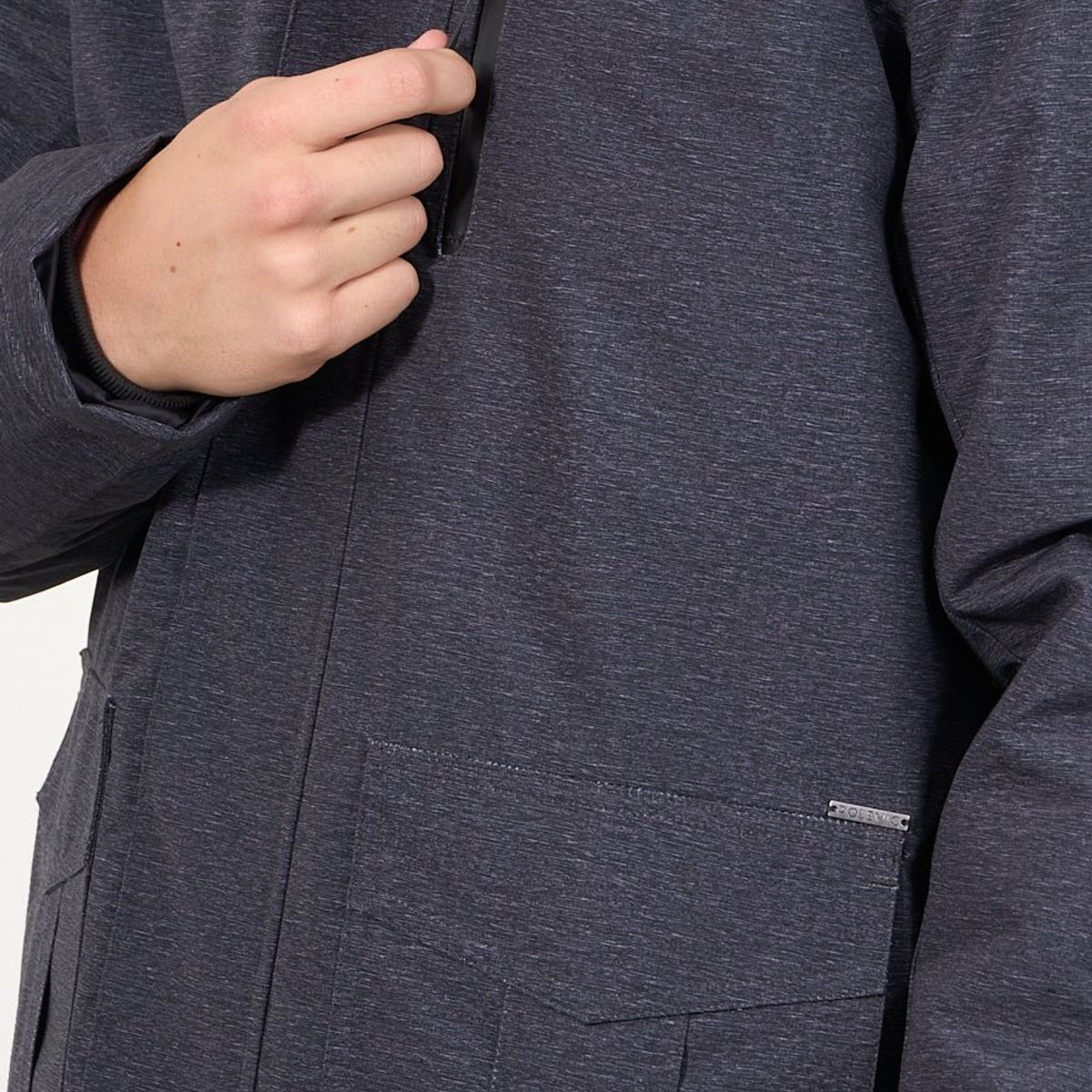 POLEMIC - Parka Waterproof Standar Fit Negro wi9301 Polemic