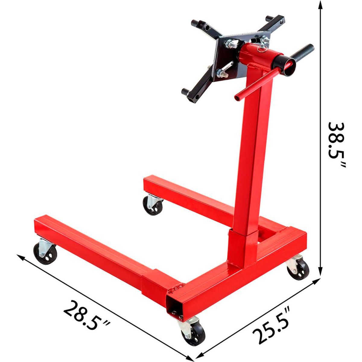 GENERICO - Multibanco Soporte Para Motores 600kg 360° Hardpro Tipo U