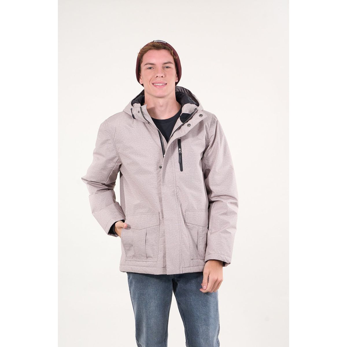 POLEMIC - Parka Waterproof Standar Fit Beige wi9301 Polemic