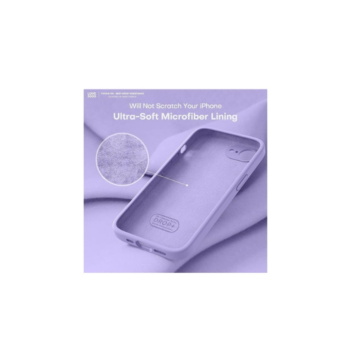GENERICO - Kit Carcasa Silicona Color Con Lamina de Vidrio Para iPhone 16E