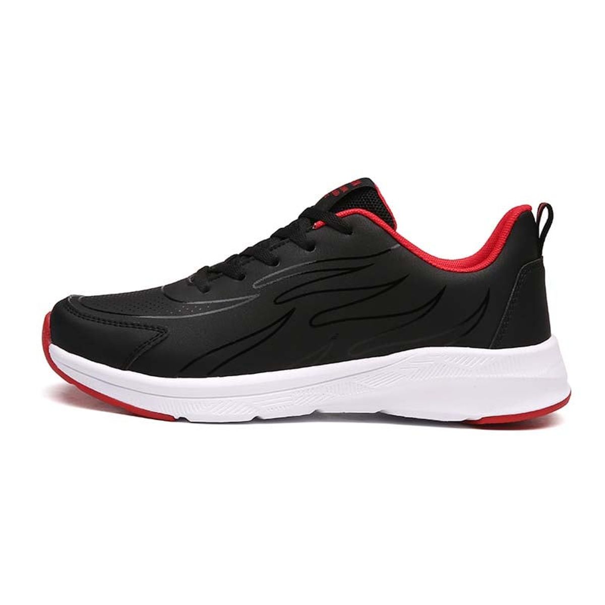 SHANDIAN - Zapatillas Running Hombre Negro