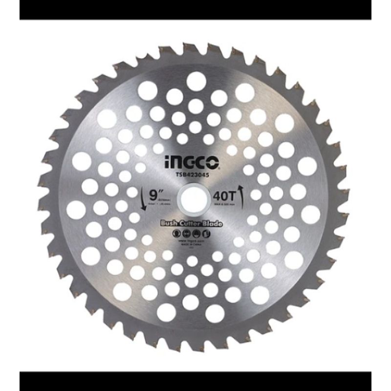 INGCO - CUCHILLA PARA DESBROZADORA INGCO 09 " 40T
