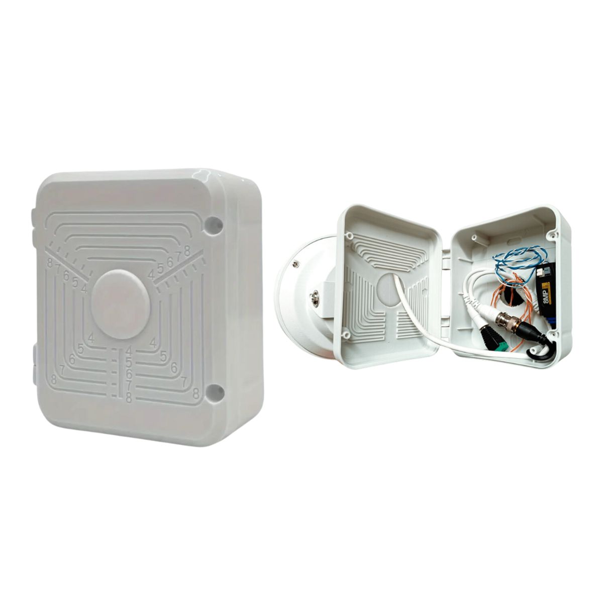 GENERICO - Caja Estanca de Pase 103x92x49mm para CCTV