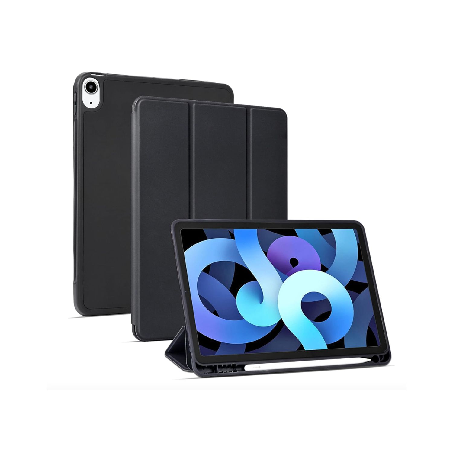 JOIGO Funda Smart Cover Para iPad A16 2025 11th Generación Negro