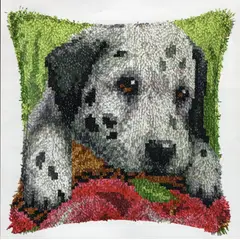 PURYCREA - Kit Arma Tu Funda De Cojín Con Lana Y Aguja Latch Hook